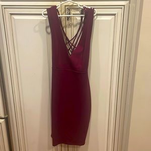 🌿Lulu’s cocktail dress, cross-cross back, mini length, size Small🌿